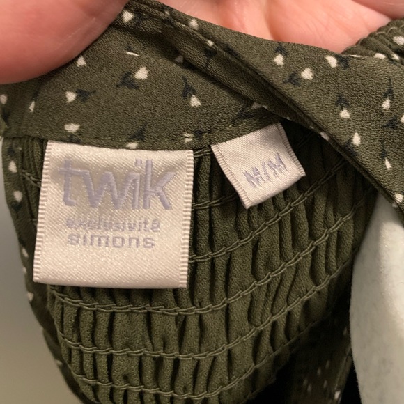 Twik Simons Dark Green Frock Dress - Picture 3 of 4